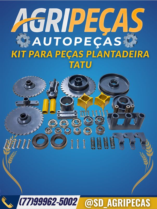 KIT PARA PEÇAS PLANTADEIRA TATU